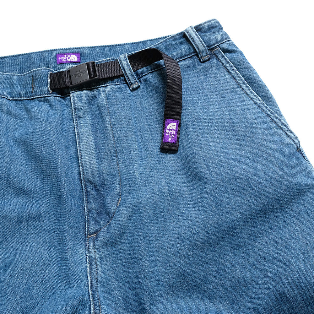THE NORTH FACE PURPLE LABEL -  Denim Wide Tapered Field  Pants - N25FC068