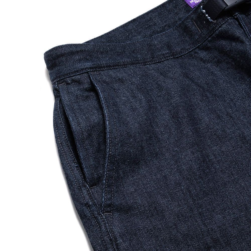 THE NORTH FACE PURPLE LABEL -  Denim Wide Tapered Field  Pants - N25FC068