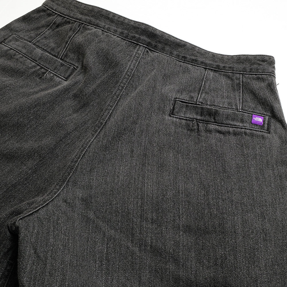 THE NORTH FACE PURPLE LABEL -  Denim Wide Tapered Field  Pants - N25FC069
