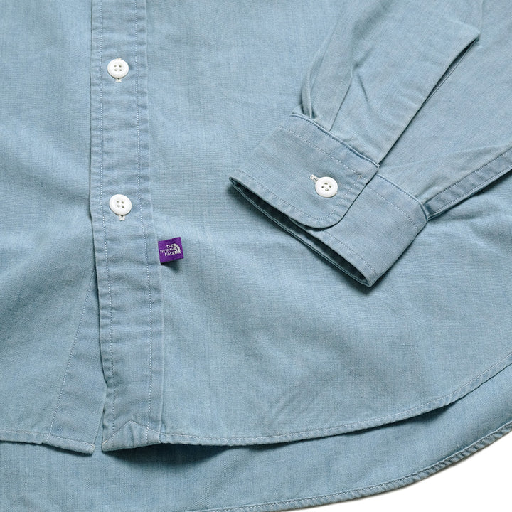 THE NORTH FACE PURPLE LABEL - Regular Collar Chambray Field Shirt - N25FG061