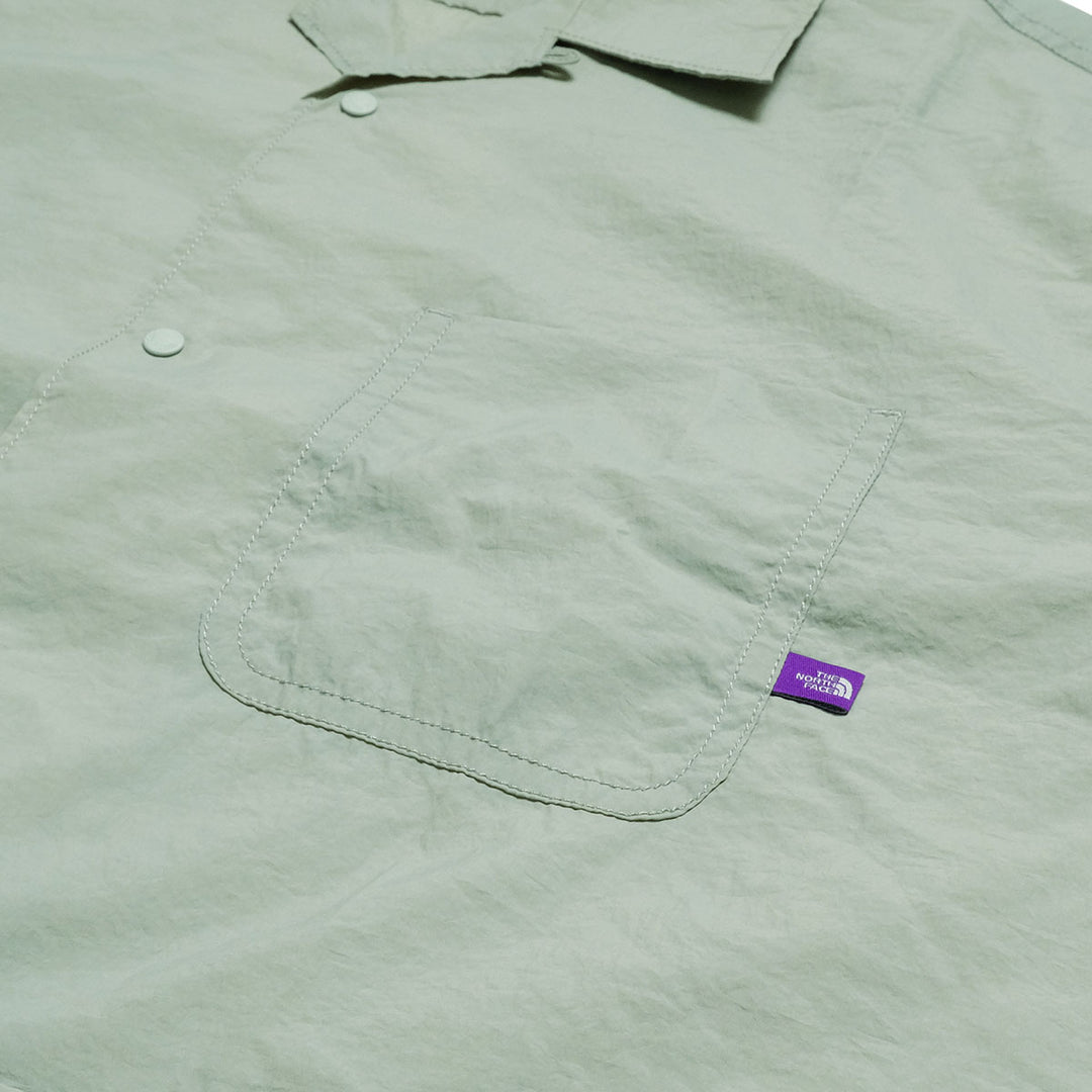 THE NORTH FACE PURPLE LABEL - Nylon Taffeta Field S/S Shirt - N25SG055