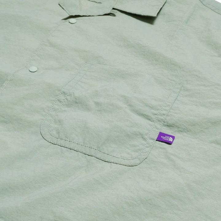 THE NORTH FACE PURPLE LABEL - Nylon Taffeta Field S/S Shirt - N25SG055