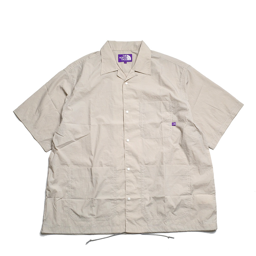 THE NORTH FACE PURPLE LABEL Nylon Taffeta Field S/S Shirt N25SG055