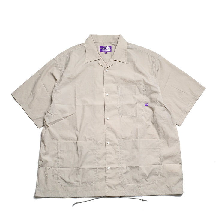 THE NORTH FACE PURPLE LABEL Nylon Taffeta Field S/S Shirt N25SG055