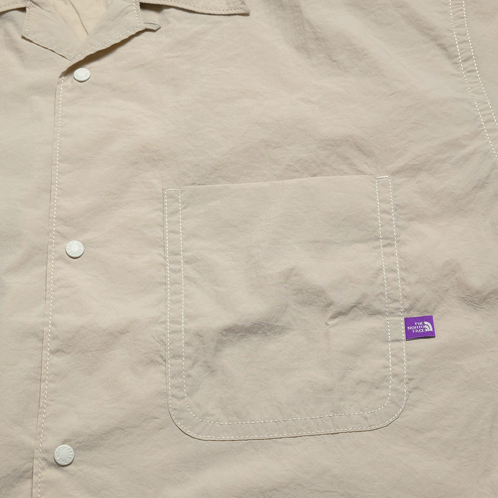 THE NORTH FACE PURPLE LABEL - Nylon Taffeta Field S/S Shirt - N25SG055