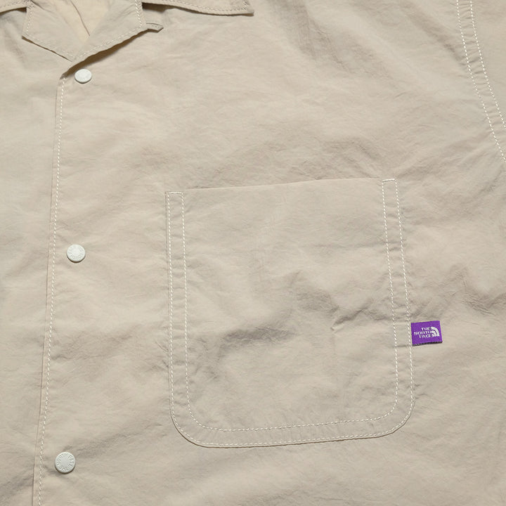 THE NORTH FACE PURPLE LABEL - Nylon Taffeta Field S/S Shirt - N25SG055