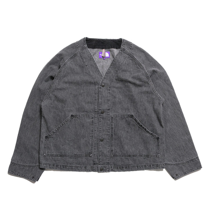 THE NORTH FACE PURPLE LABEL - Linen Cotton Denim Field Cardigan - N26FA028-H