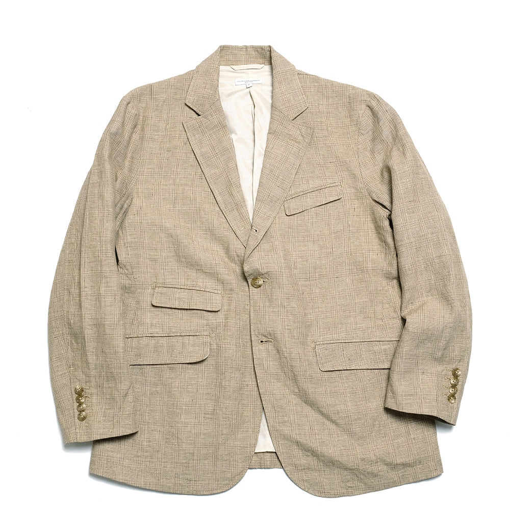 Engineered Garments Andover Jacket Linen Glen Plaid OR191