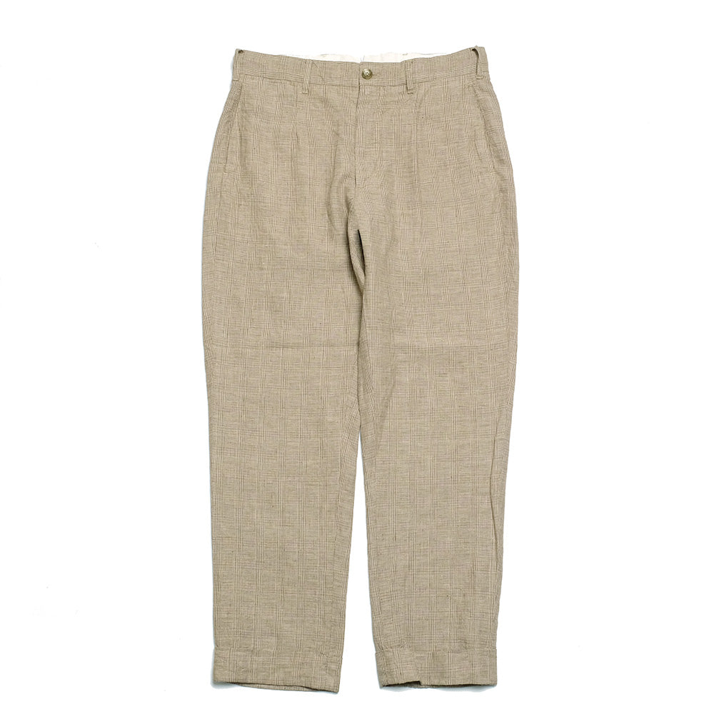 Engineered Garments Andover Pant Linen Glen Plaid OR293