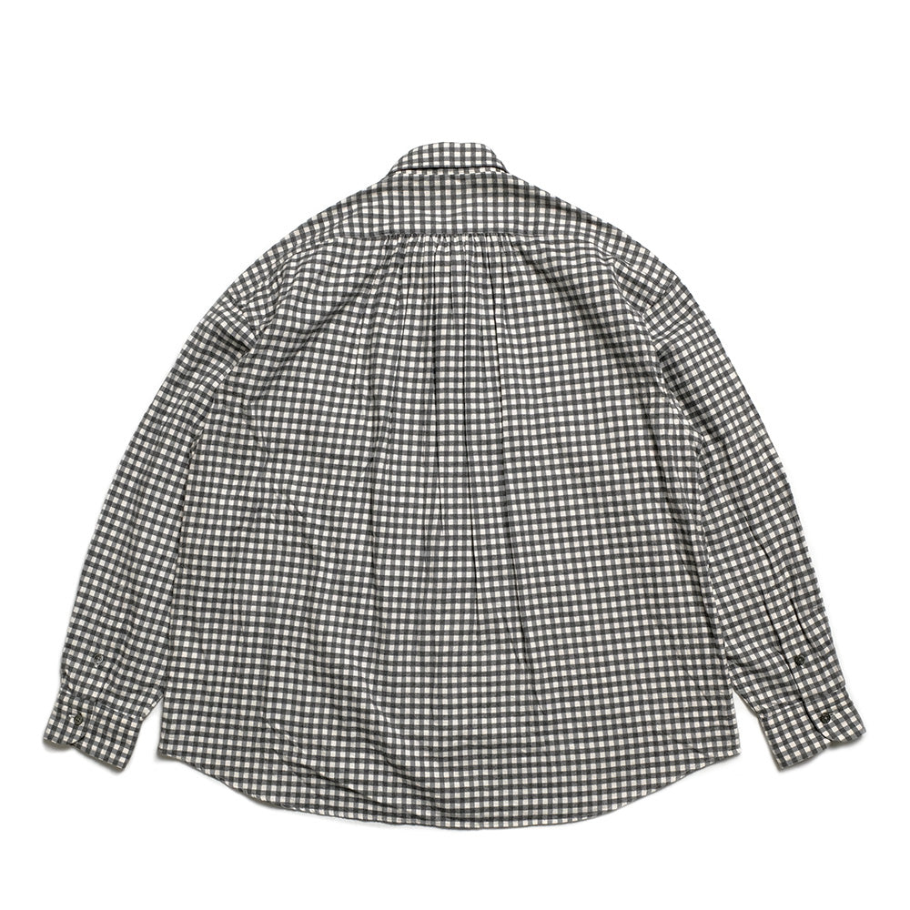Porter Classic - ROLL UP FLANNEL GINGHAM CHECK SHIRT - PC-016-3684
