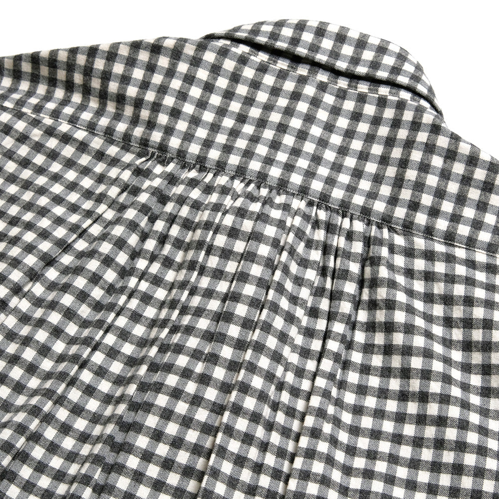 Porter Classic - ROLL UP FLANNEL GINGHAM CHECK SHIRT - PC-016-3684