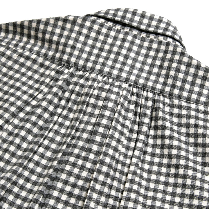 Porter Classic - ROLL UP FLANNEL GINGHAM CHECK SHIRT - PC-016-3684