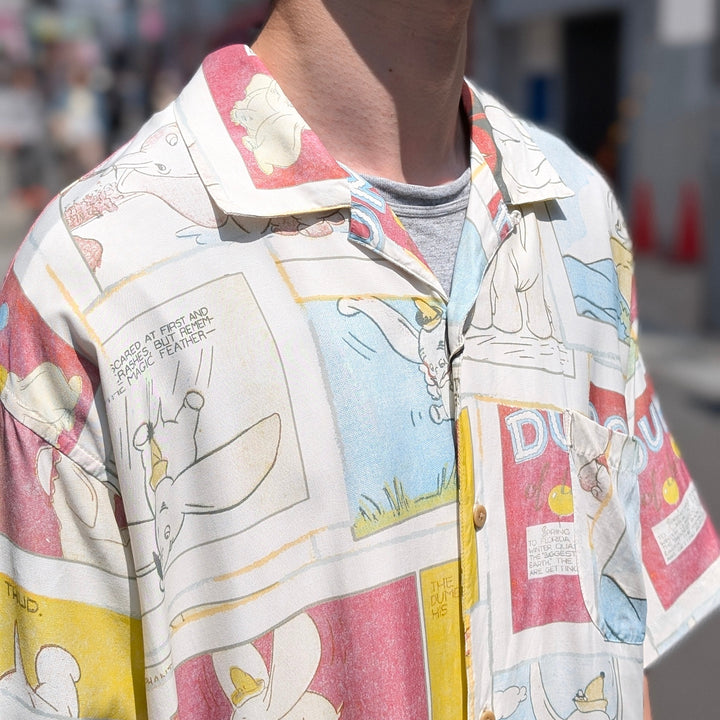 Porter Classic - DISNEY VC/PC ALOHA COLLECTION - ALOHA SHIRT - DISNEY DUMBO - DP-024-3289