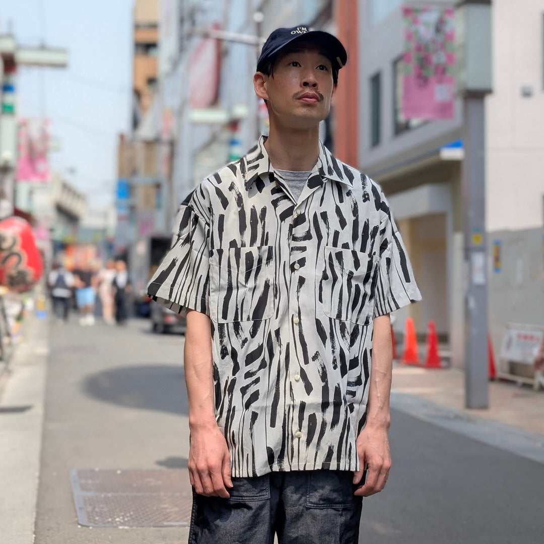 HAVERSACK - Brushed Print One-up Short-Sleeved Shirt - 822510