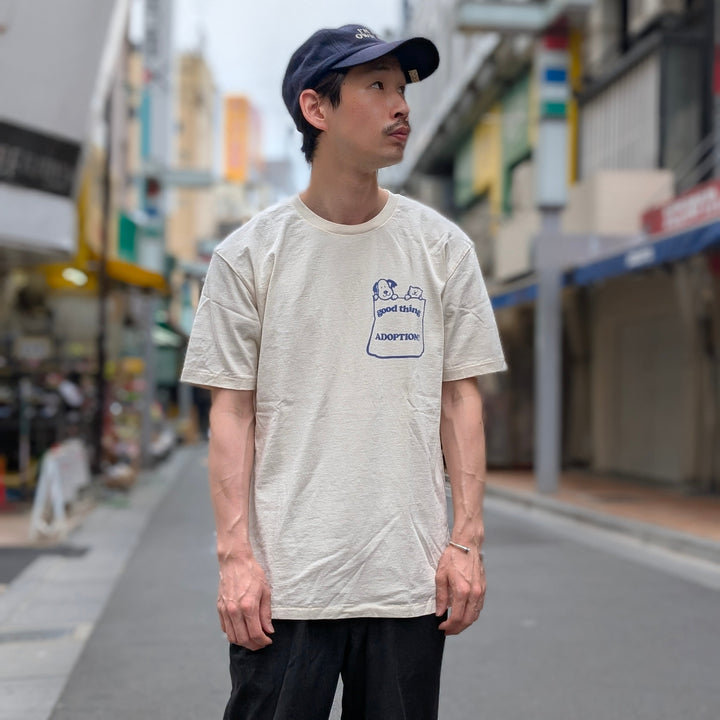 Mixta - CREW NECK PRINT T-shirt - GOOD THING - MXT1010004