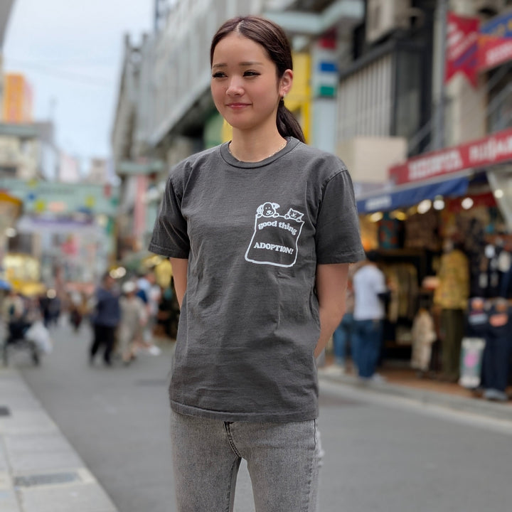Mixta - CREW NECK PRINT T-shirt - GOOD THING - MXT1010004