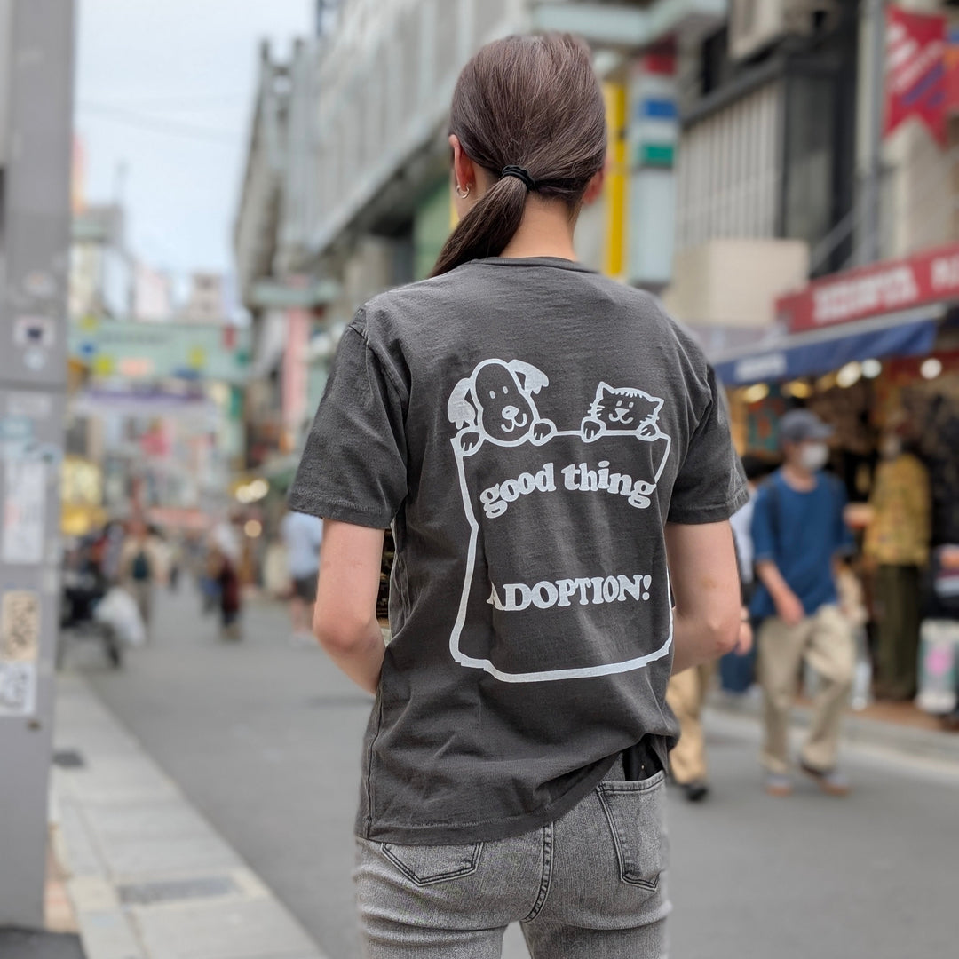 Mixta - CREW NECK PRINT T-shirt - GOOD THING - MXT1010004
