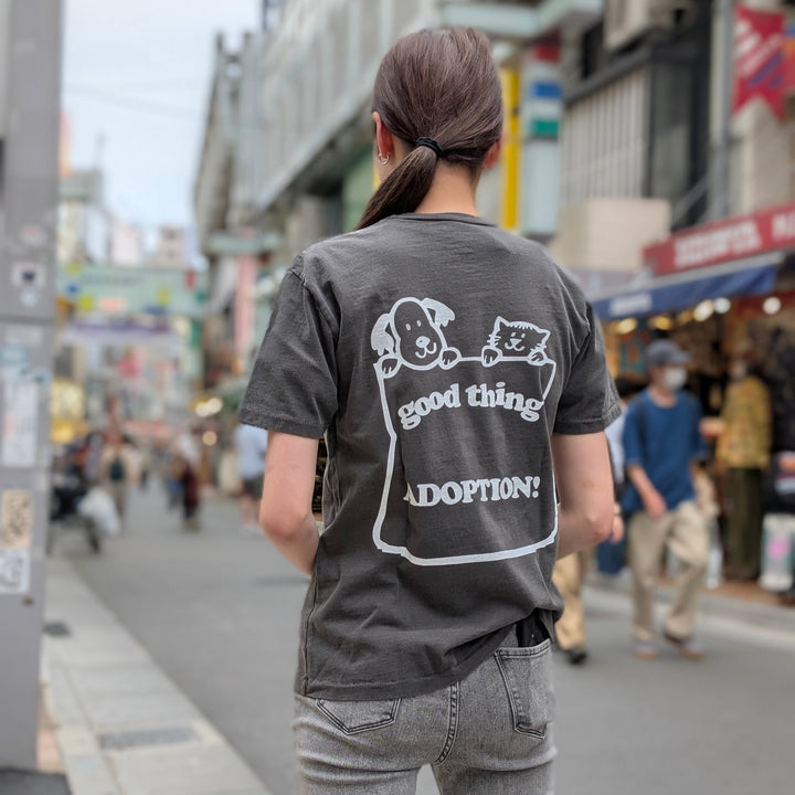 Mixta - CREW NECK PRINT T-shirt - GOOD THING - MXT1010004
