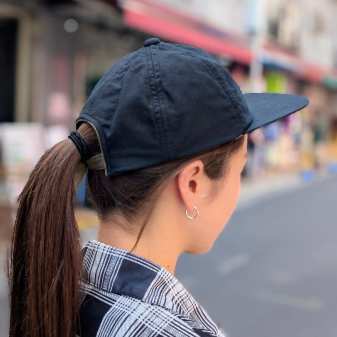 GENERAL THINGS - 6Panel Black Cap - G101-01