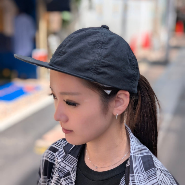 GENERAL THINGS - 6Panel Black Cap - G101-01