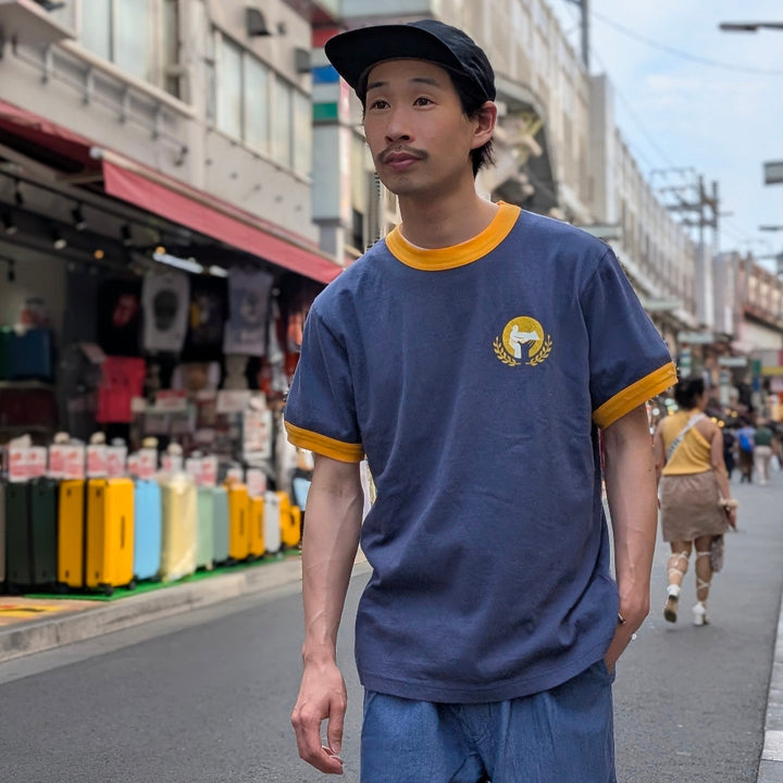 FilMelange - VOLKER2-DOVE - VINTAGE TENJIKU - Print T-shirt - 2511007