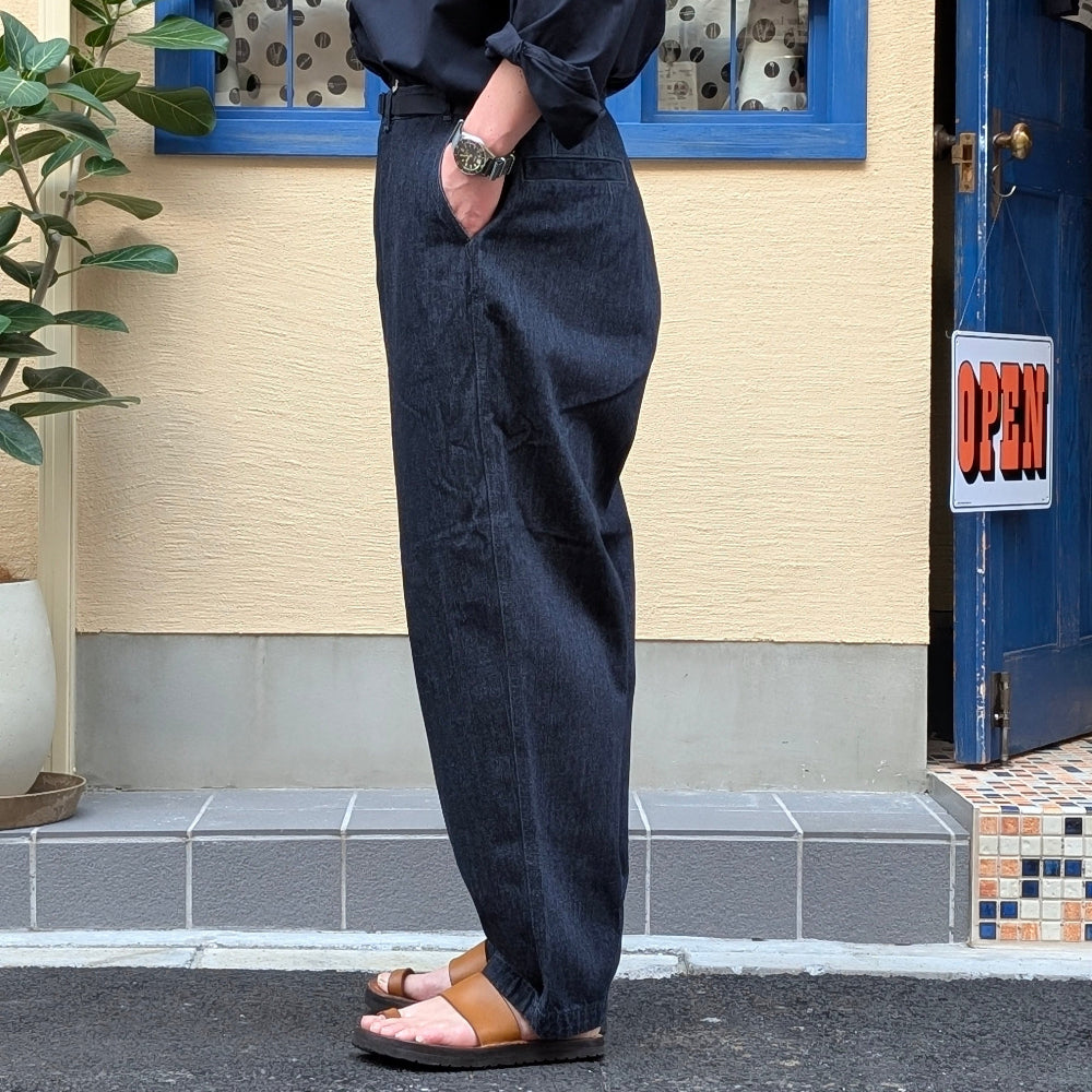 THE NORTH FACE PURPLE LABEL -  Denim Wide Tapered Field  Pants - N25FC068