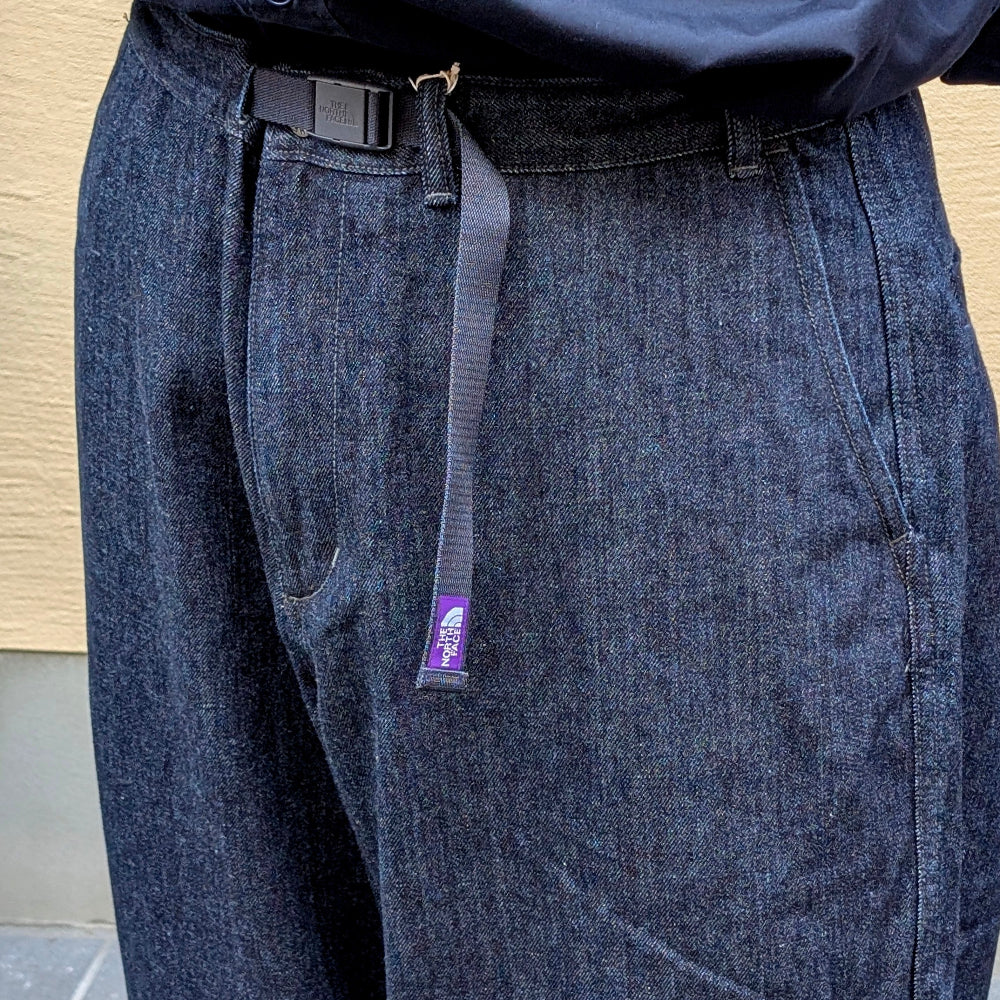 THE NORTH FACE PURPLE LABEL -  Denim Wide Tapered Field  Pants - N25FC068