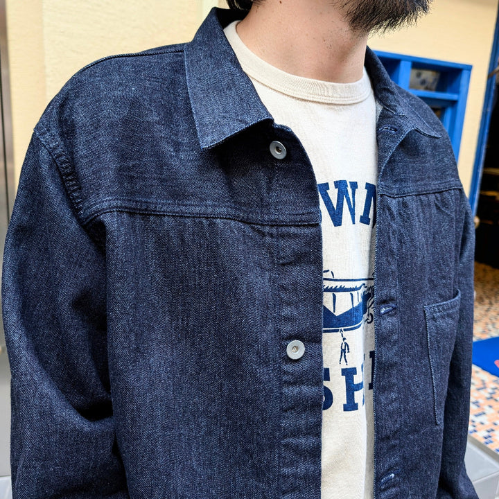 nanamica - Short Denim Jacket - S25SA081