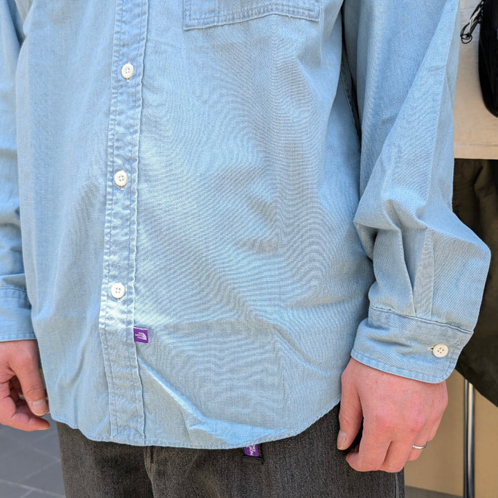THE NORTH FACE PURPLE LABEL - Regular Collar Chambray Field Shirt - N25FG061