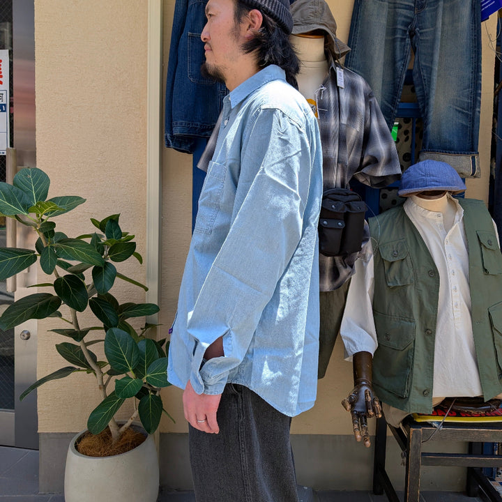 THE NORTH FACE PURPLE LABEL - Regular Collar Chambray Field Shirt - N25FG061