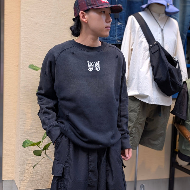 Needles - Deconstructed SweatShirt - French Terry - RW336