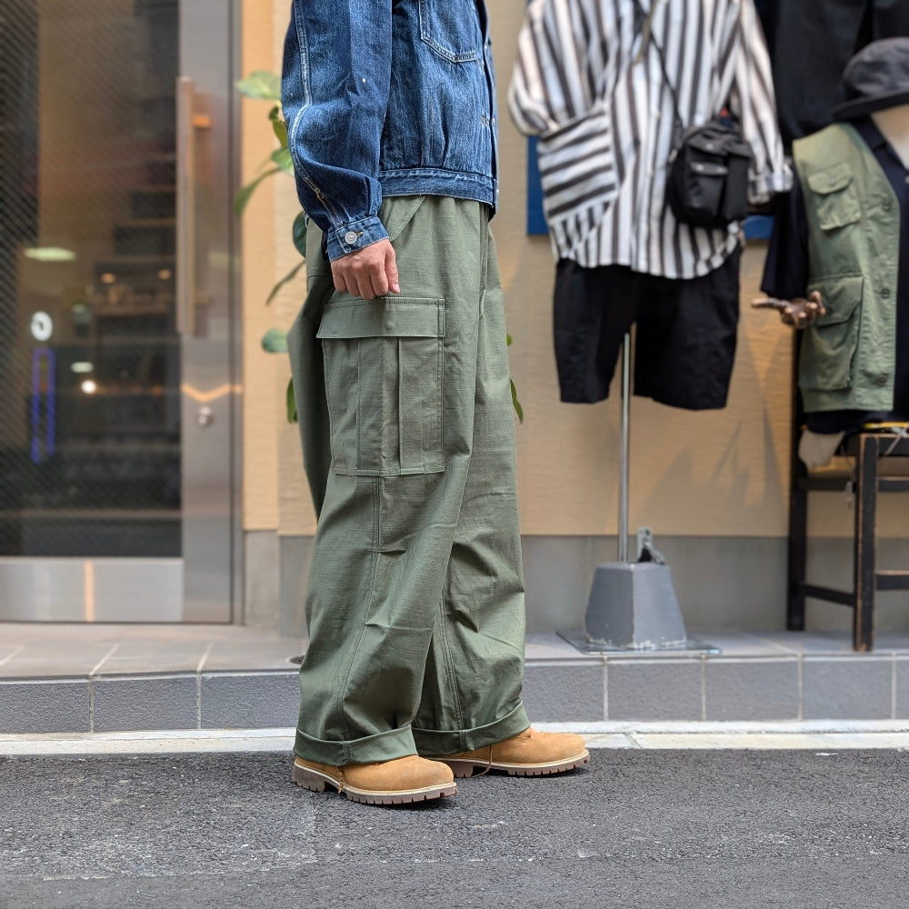 JUNYA WATANABE MAN - Cotton-Polyurethane Back Sateen Pants collaborated with ArkAir - WP-P007-051