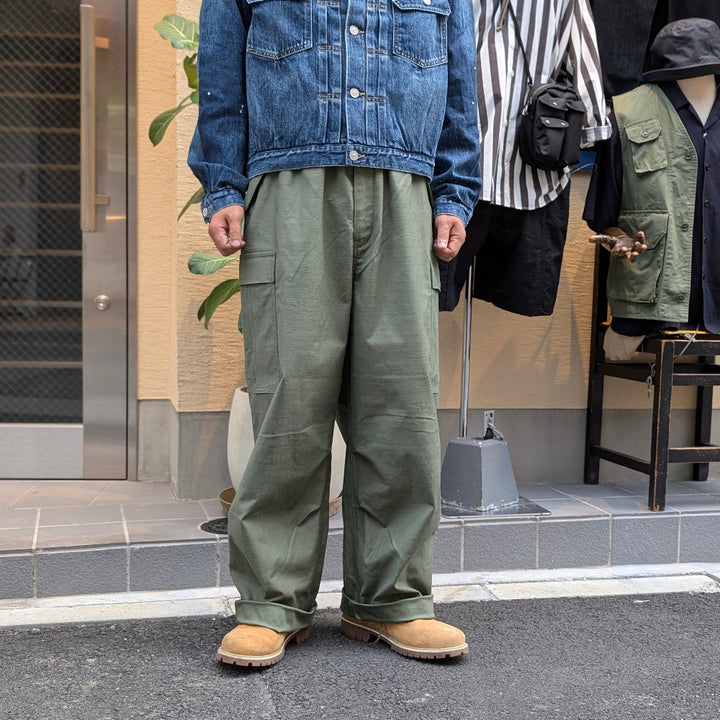 JUNYA WATANABE MAN - Cotton-Polyurethane Back Sateen Pants collaborated with ArkAir - WP-P007-051