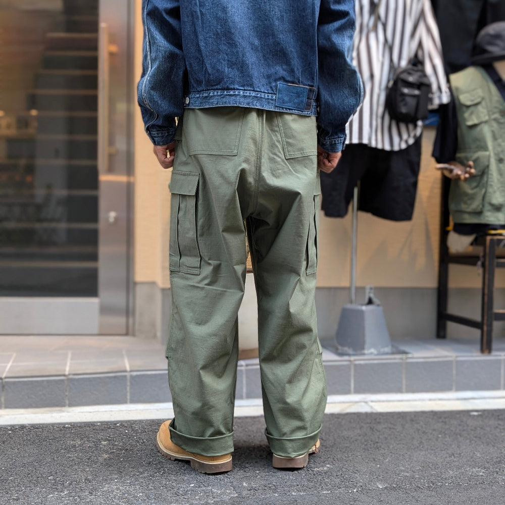 JUNYA WATANABE MAN - Cotton-Polyurethane Back Sateen Pants collaborated with ArkAir - WP-P007-051