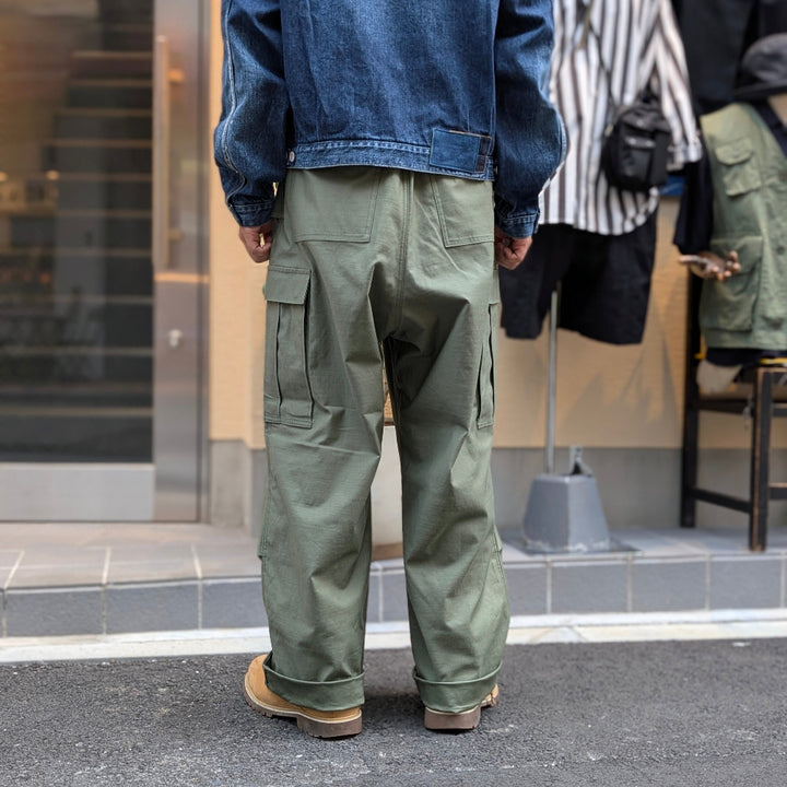 JUNYA WATANABE MAN - Cotton-Polyurethane Back Sateen Pants collaborated with ArkAir - WP-P007-051