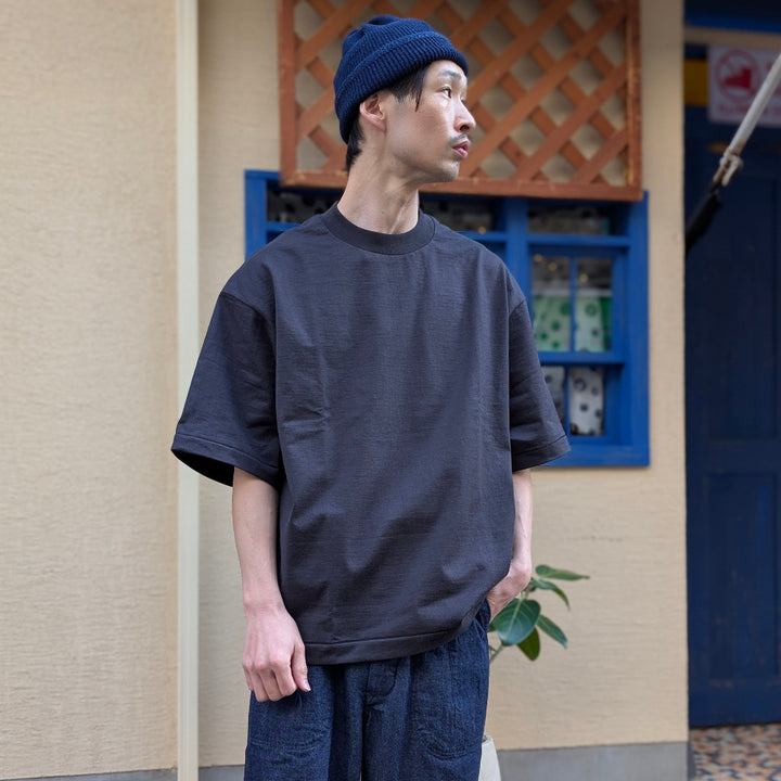 KAPTAIN SUNSHINE - Suvin Supima Tube Halfsleeve Tee Heavy - KSBSCS02