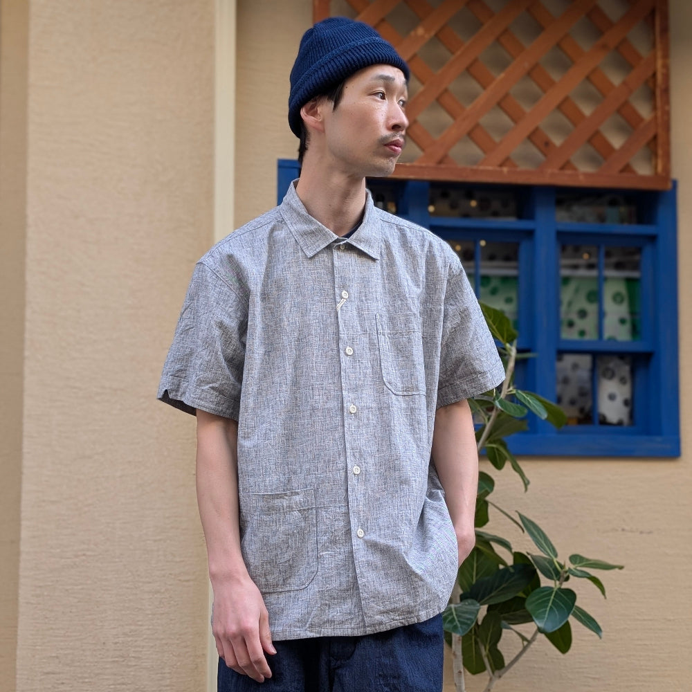 Engineered Garments - Camp Shirt - CL Melange - SW021