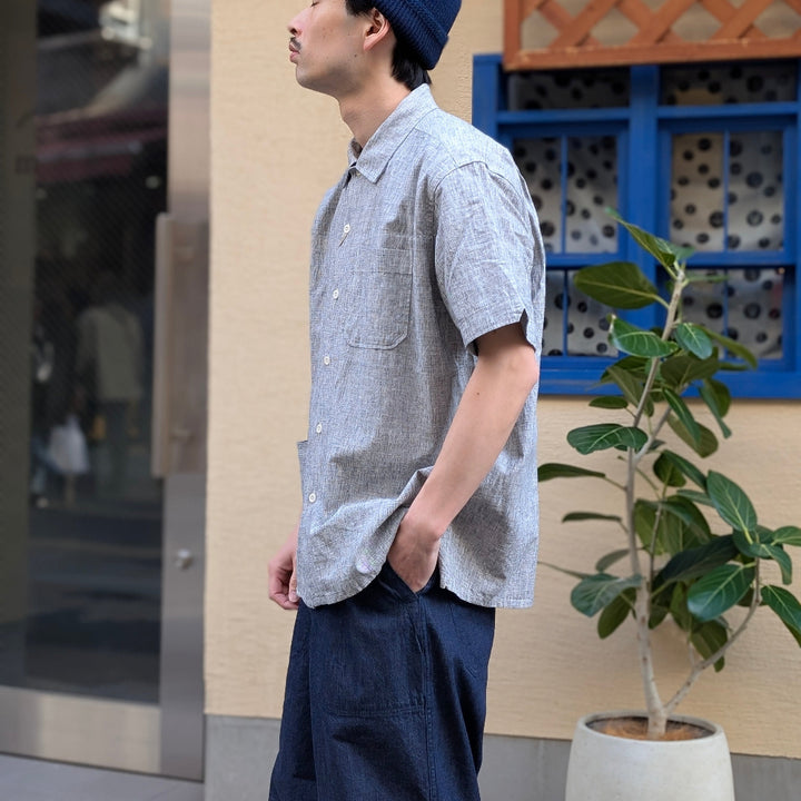 Engineered Garments - Camp Shirt - CL Melange - SW021