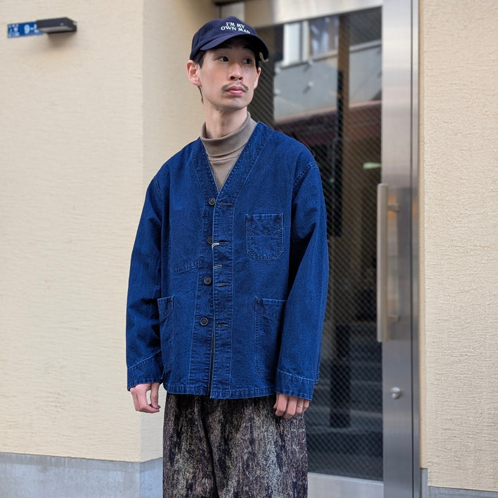POST O’ALLS - POST Chinois Travail 2 DV - vintage indigo canvas - 3135DV-VIC