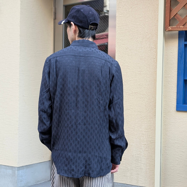 Needles - One-up Shirt - Diamond Mesh Jacquard - SX285