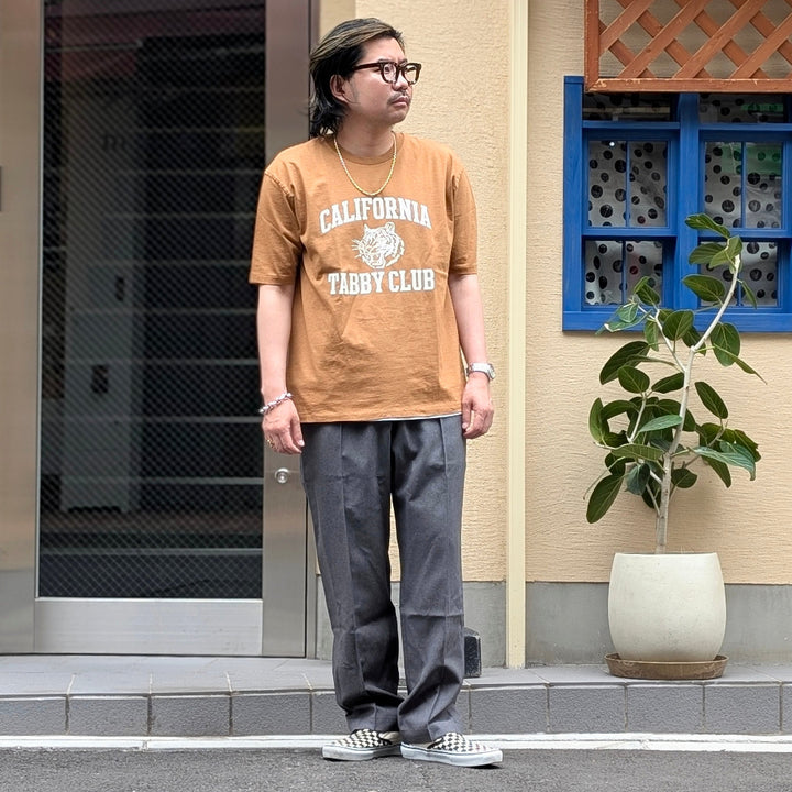 Mixta - CREW NECK PRINT T-SHIRT - TABBY CAT - MXT1010088