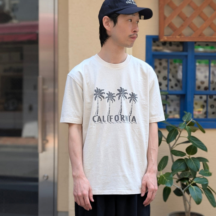 Mixta - CREW NECK PRINT T-SHIRT - CALIFORNIA TREE - MXT1010090