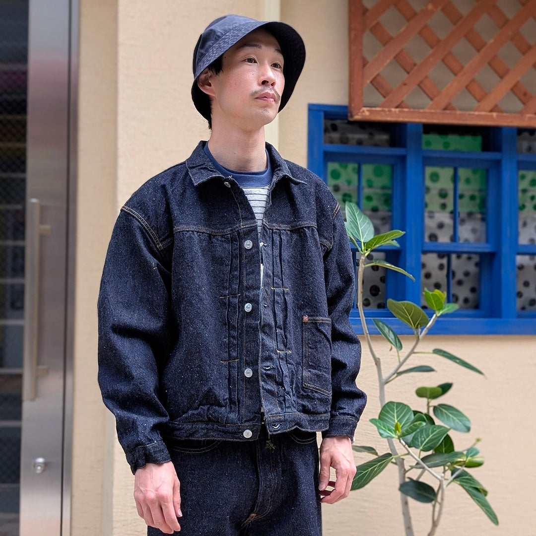 KAPTAIN SUNSHINE - Denim Tracker 1P Jacket - KSBSJK01
