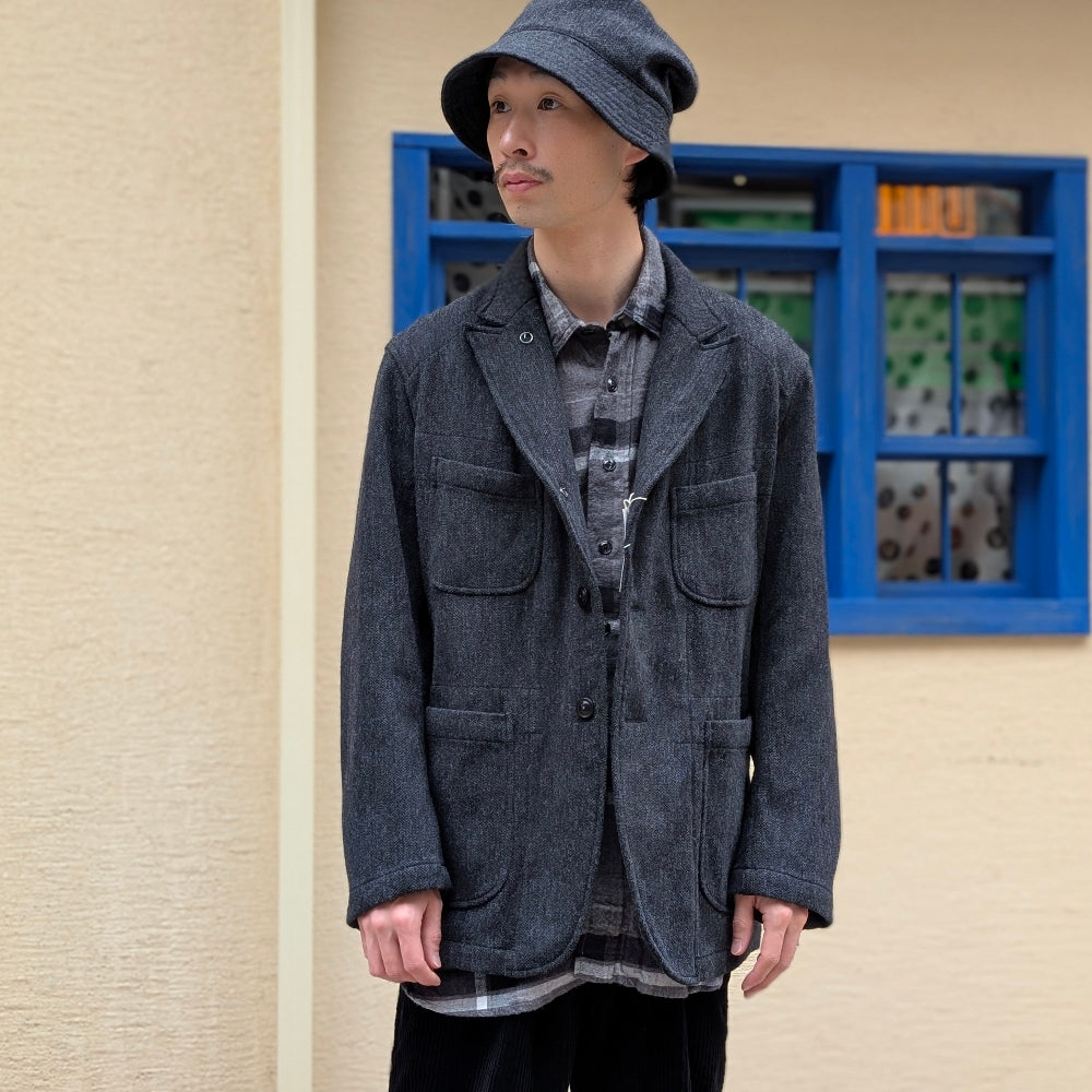 Engineered Garments - Bedford Jacket - Wool Poly Heavy Tweed - TX193