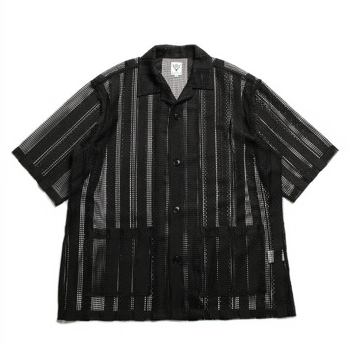 SOUTH2 WEST8 - Cabana Shirt - Poly Lace - QV602