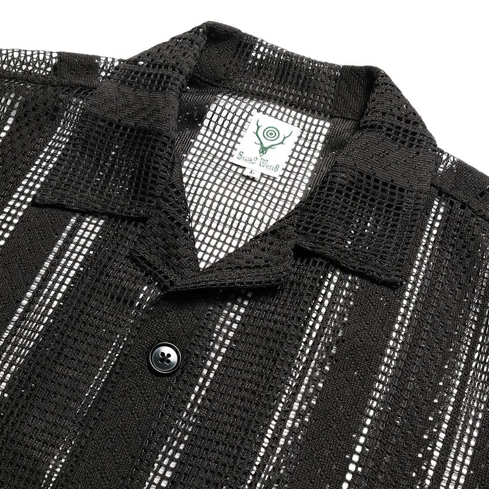 SOUTH2 WEST8 - Cabana Shirt - Poly Lace - QV602