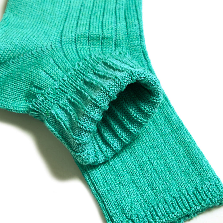 ROTOTO - LINEN COTTON RIBBED ANKLE SOCKS - R1462-231