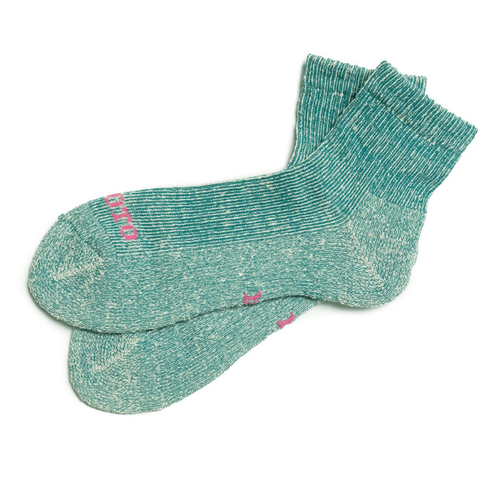 ROTOTO - HEMP/ORGANIC COTTON PILE ANKLE SOCKS - R1509-241