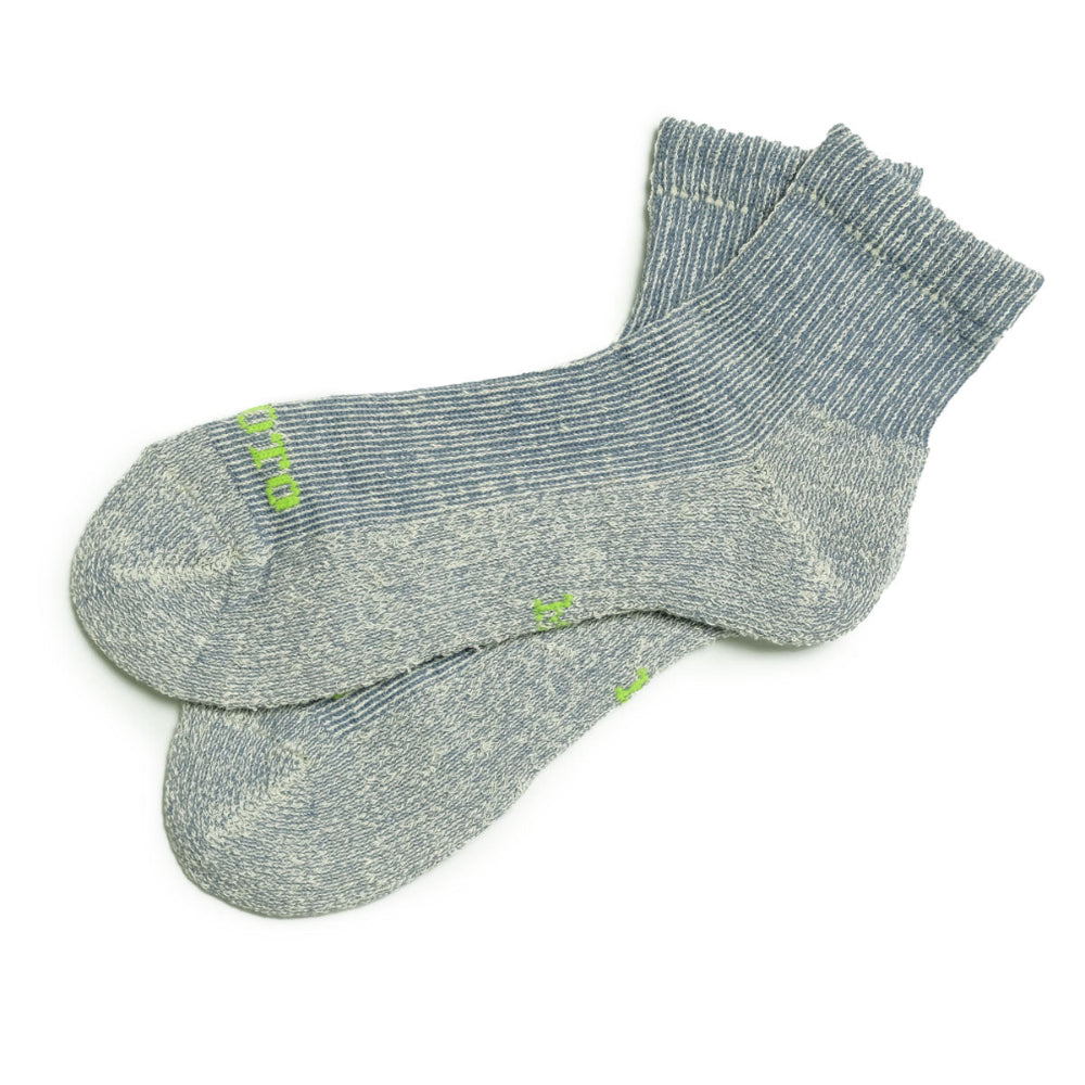 ROTOTO - HEMP/ORGANIC COTTON PILE ANKLE SOCKS - R1509-241