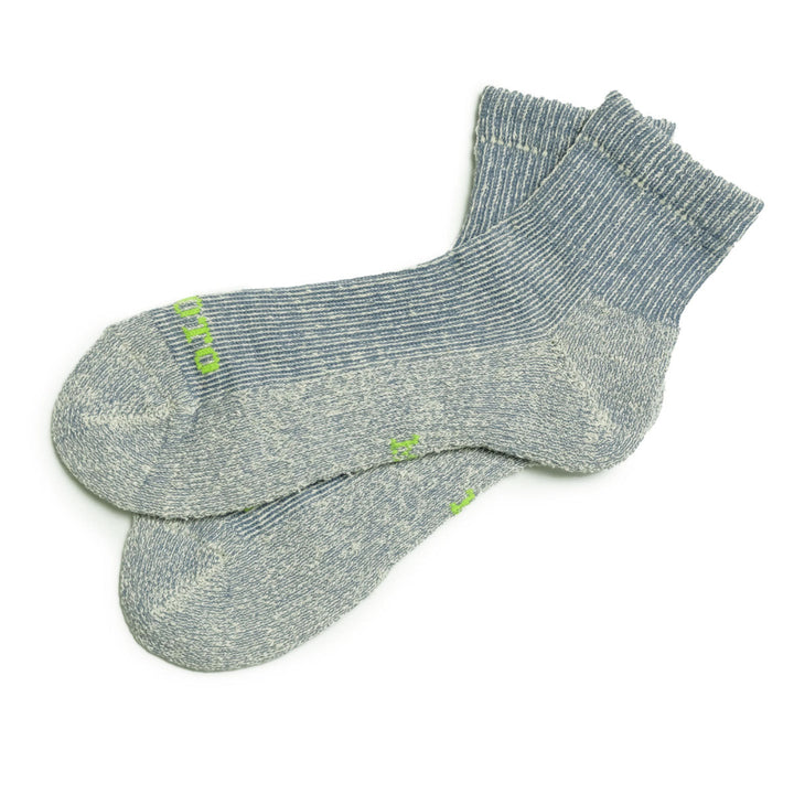 ROTOTO - HEMP/ORGANIC COTTON PILE ANKLE SOCKS - R1509-241